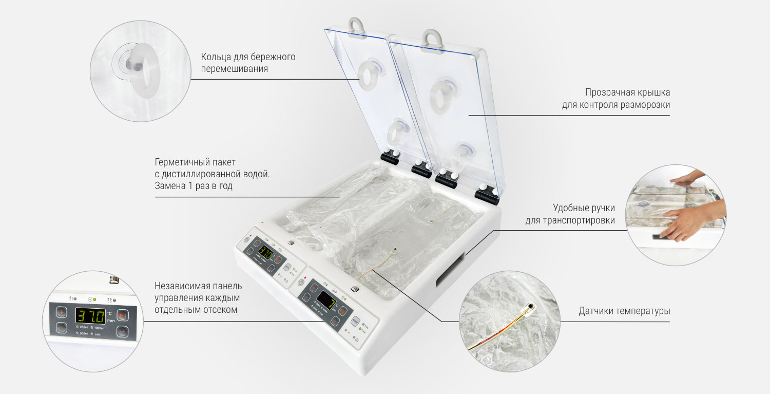 Купить размораживатель плазмы и крови ТАХАТ PlasmaBox S